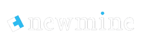 Newmine logo white