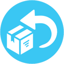 Reduce Returns Icon Circle