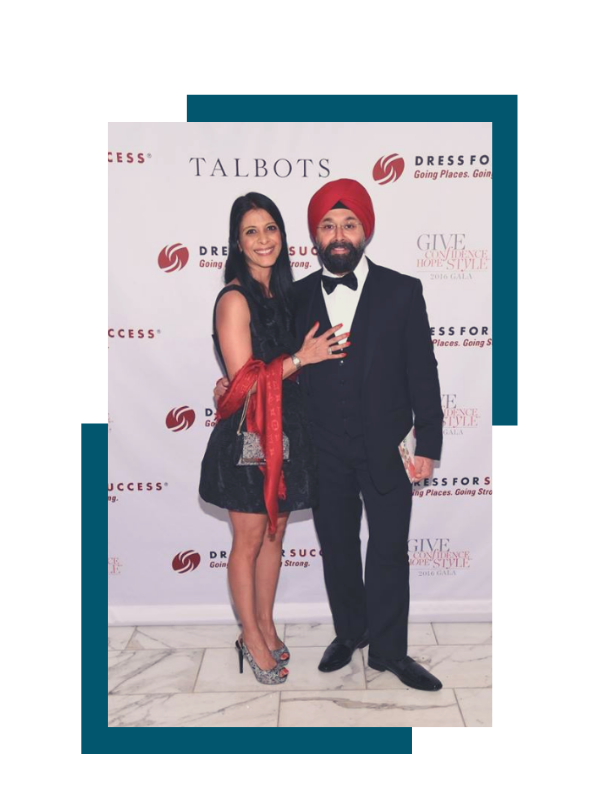 Navjit and Jasmine_Dress for Success